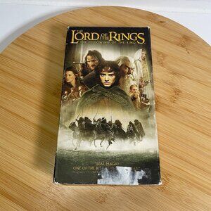 The Lord Of The Rings The Fellowship Of The Ring VHS 2001 Peter Jackson